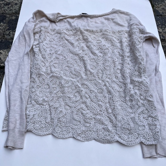 American Eagle Lace Sweater - Picture 5 of 5